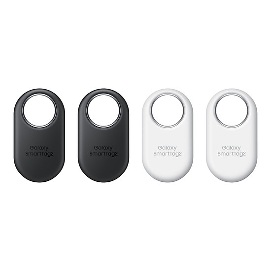 Autres accessoires Samsung Galaxy SmartTag2 Pack de 4 (2 x Noir / 2 x Blanc)