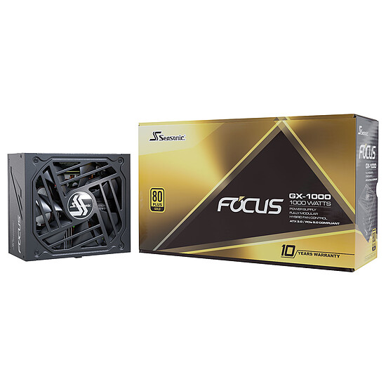 Alimentation PC Seasonic Focus GX-1000 ATX 3.0 - Gold