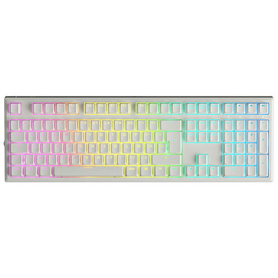 Clavier PC Designed by GG Ironclad V3 - Blanc - Brown Raccoon - Autre vue