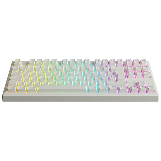 Clavier PC Designed by GG Berserker - Blanc - Red Blood - Autre vue