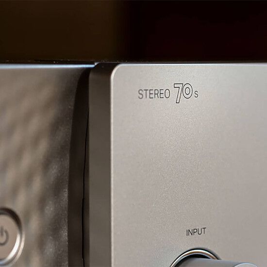 Ampli HiFi Stéréo Marantz STEREO 70s Argent/Or - Autre vue