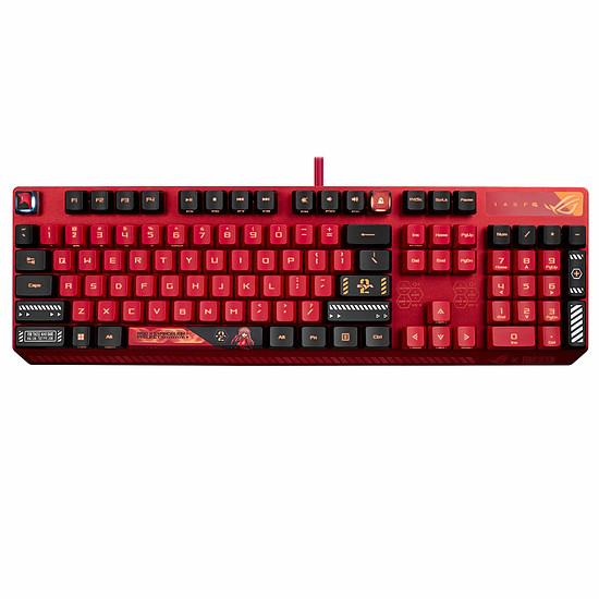Clavier PC Asus ROG Strix Scope RX - Asus ROG RX Red - EVA-02 Edition (QWERTY US)