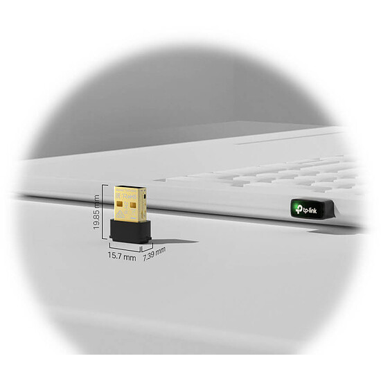 Carte réseau TP-Link Archer T3U Nano - Clé USB Wifi AC1300 double bande - Autre vue