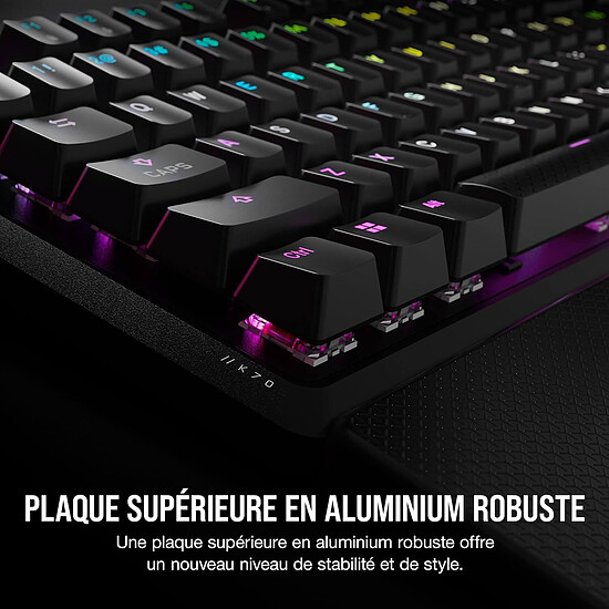 Clavier PC Corsair K70 Core RGB - Corsair MLX Red - Autre vue