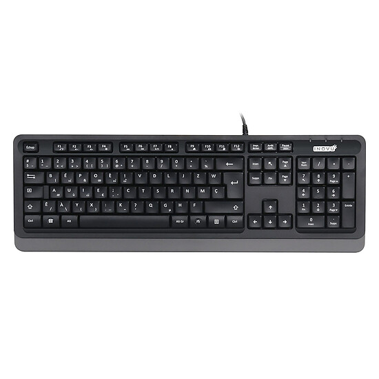 Clavier PC INOVU BW10 (BÉPO) - Autre vue