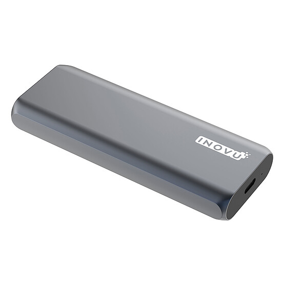 Boîtier disque dur INOVU Boîtier externe USB 3.1 pour SSD M.2 PCIe SATA/NVMe - Autre vue