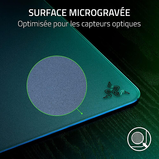 Tapis de souris Razer Atlas - Noir - Autre vue
