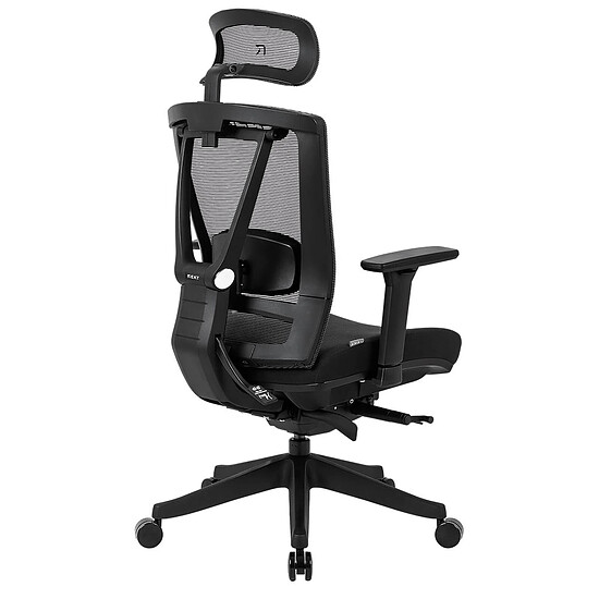 Fauteuil gamer REKT OFFICE-R - Noir/Noir - Autre vue