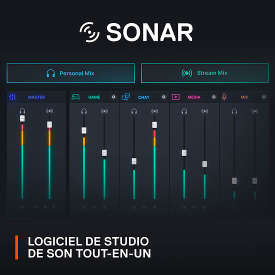 Microphone SteelSeries Alias - Autre vue