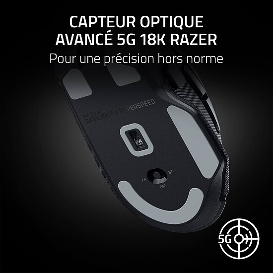 Souris PC Razer Basilisk V3 X HyperSpeed - Autre vue