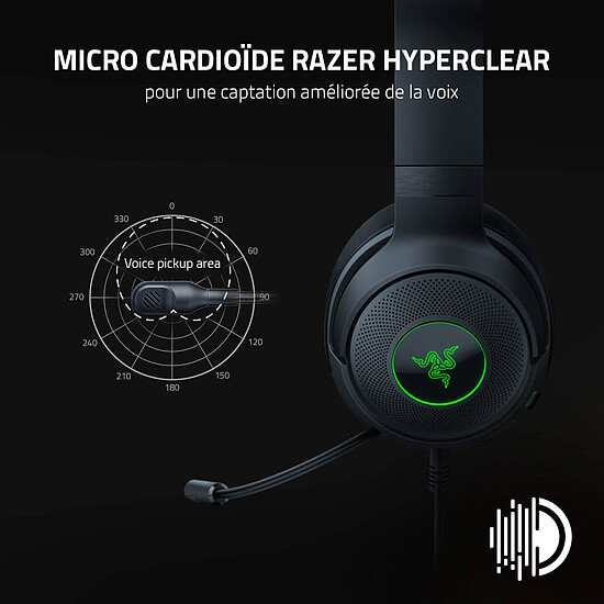 Casque micro Razer Kraken V3 X - Autre vue