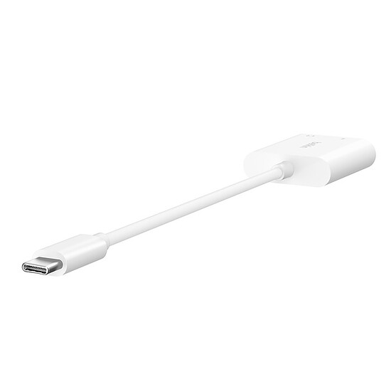 Adaptateur audio Belkin Adaptateur USB-C vers 3.5 mm Audio + USB-C recharge - Autre vue
