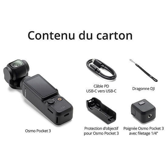 Caméscope DJI Osmo Pocket 3 - Autre vue