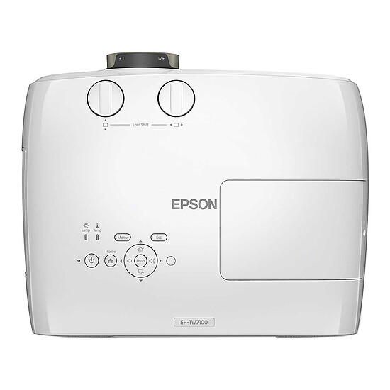 Vidéoprojecteur Epson EH-TW7100 - Tri-LCD 4K PRO-UHD - 3000 Lumens - Autre vue