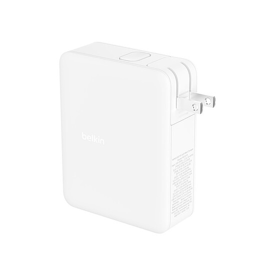 Chargeur Belkin Chargeur Secteur 140W avec 4 sorties 3 USB-C et 1 USB-A  - Autre vue