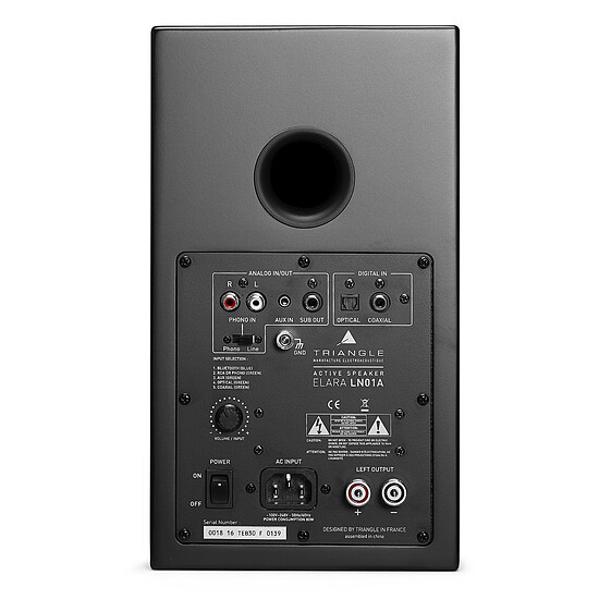 Mini-chaine Rega Planar 1 Plus Noir + Triangle Elara LN01A Noir mat - Autre vue