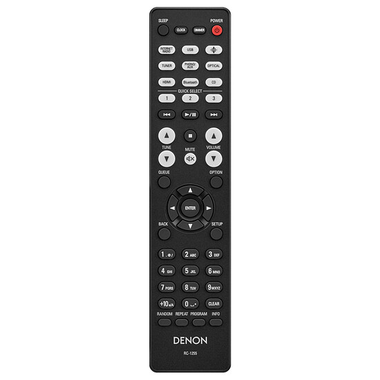 Mini-chaine Denon RCD-N12DAB Noir - Autre vue