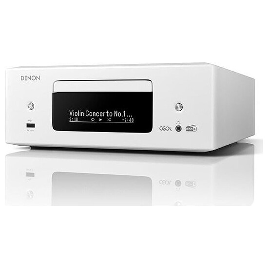 Mini-chaine Denon RCD-N12DAB Blanc - Autre vue