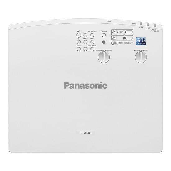 Vidéoprojecteur Panasonic PT-VMZ51 - Tri-LCD Laser WUXGA  - 5200 Lumens - Autre vue