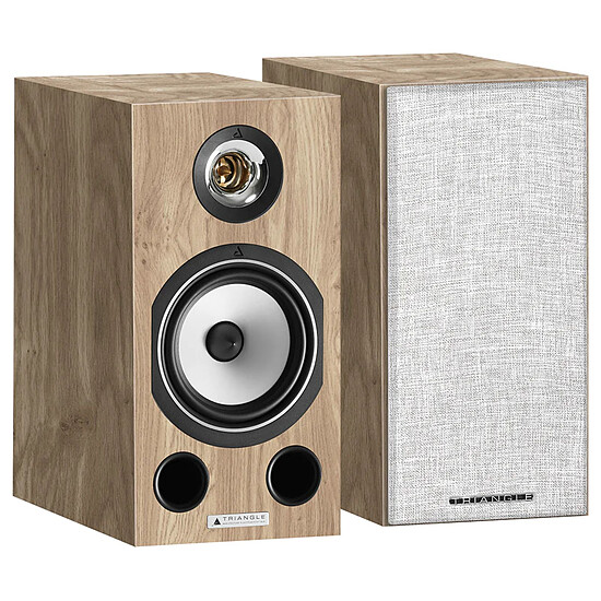 Enceintes HiFi / Home-Cinéma Triangle Comète Ez (la paire) - Chêne clair  - Autre vue