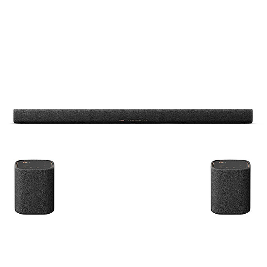 Barre de son Yamaha SR-X40A + WS-X1A (La paire) Gris Carbone