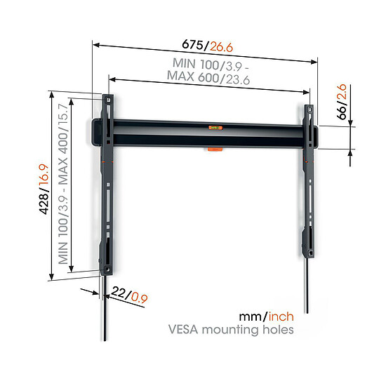 Support TV Vogel's Comfort TVM 3605 - Autre vue