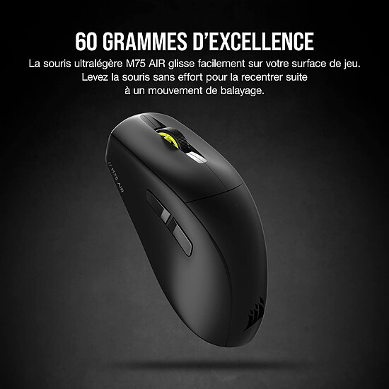 Souris PC Corsair M75 AIR Wireless - Autre vue