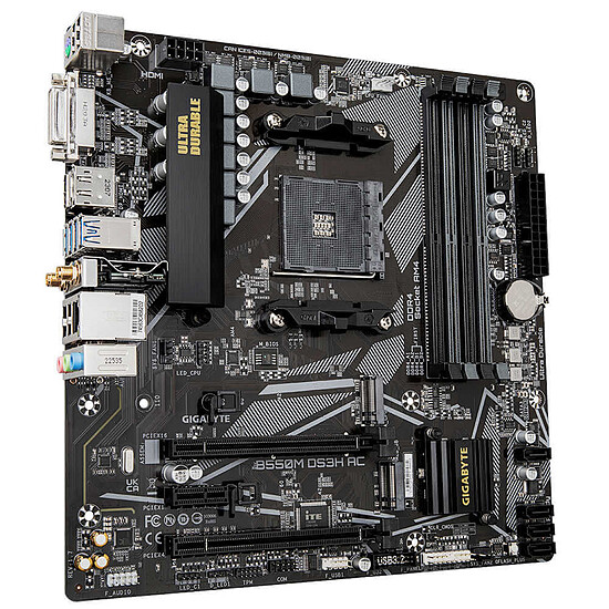 Carte mère Gigabyte B550M DS3H AC  - Occasion - Autre vue