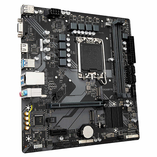Carte mère Gigabyte B760M H DDR4 - Autre vue