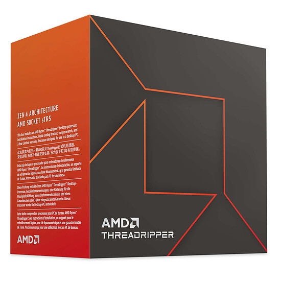 Processeur AMD Ryzen Threadripper 7980X - Autre vue