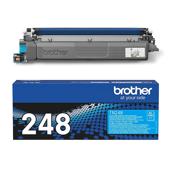 Toner Brother TN-248 - Cyan - Autre vue