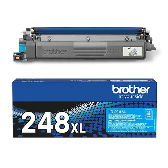 Toner Brother TN-248XL - Cyan - Autre vue