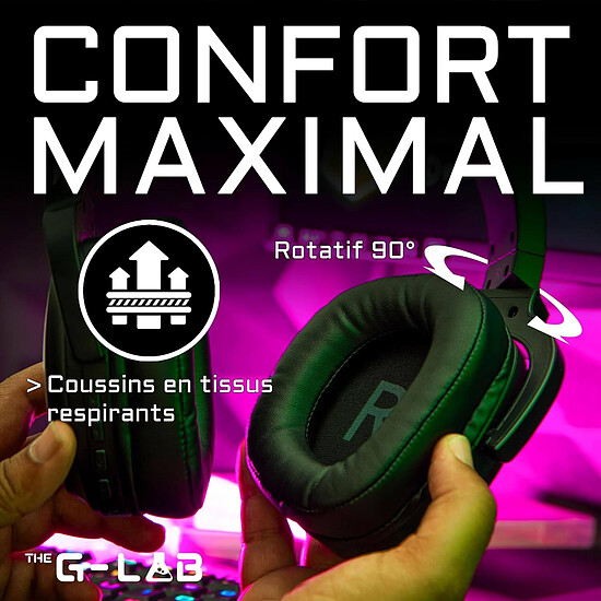 Casque micro The G-Lab Korp Promenthium - Occasion - Autre vue