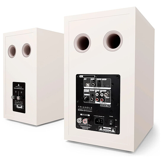 Enceintes HiFi / Home-Cinéma Triangle Borea BR03 Connect  - Crème  - Autre vue