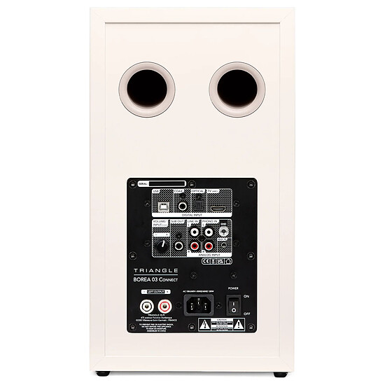 Enceintes HiFi / Home-Cinéma Triangle Borea BR03 Connect  - Crème  - Autre vue