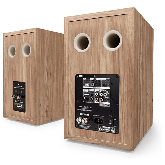 Enceintes HiFi / Home-Cinéma Triangle Borea BR03 Connect  - Chêne clair - Autre vue