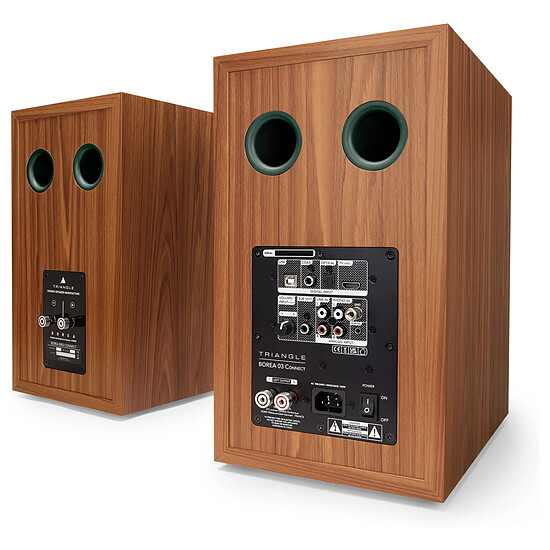 Enceintes HiFi / Home-Cinéma Triangle Borea BR03 Connect  - Chêne vert - Autre vue