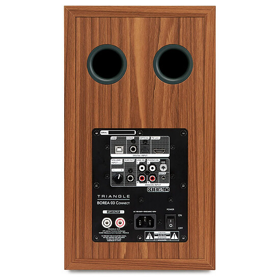 Enceintes HiFi / Home-Cinéma Triangle Borea BR03 Connect  - Chêne vert - Autre vue