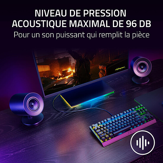 Enceintes PC Razer Nommo V2 X - Autre vue