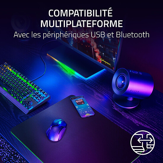 Enceintes PC Razer Nommo V2 X - Autre vue