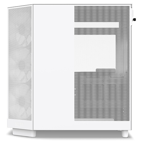 Boîtier PC NZXT H6 Flow RGB - Blanc - Autre vue