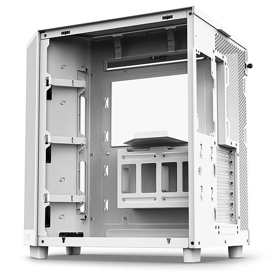 Boîtier PC NZXT H6 Flow RGB - Blanc - Autre vue