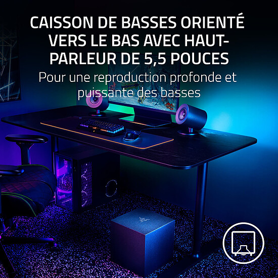Enceintes PC Razer Nommo V2 - Autre vue