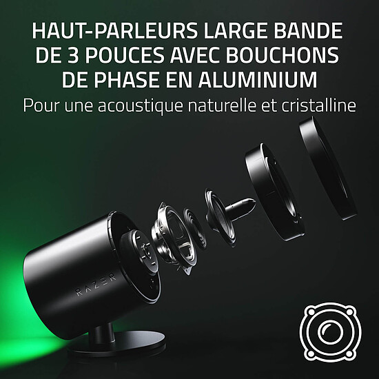 Enceintes PC Razer Nommo V2 Pro - Autre vue