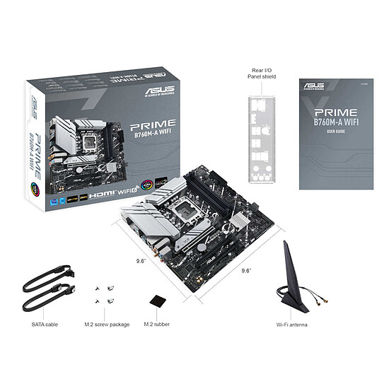 Carte mère Asus PRIME B760M-A WIFI - Autre vue