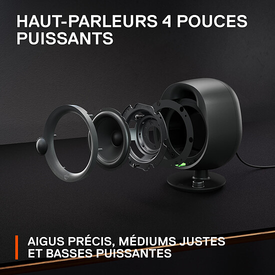 Enceintes PC SteelSeries Arena 3 - Autre vue