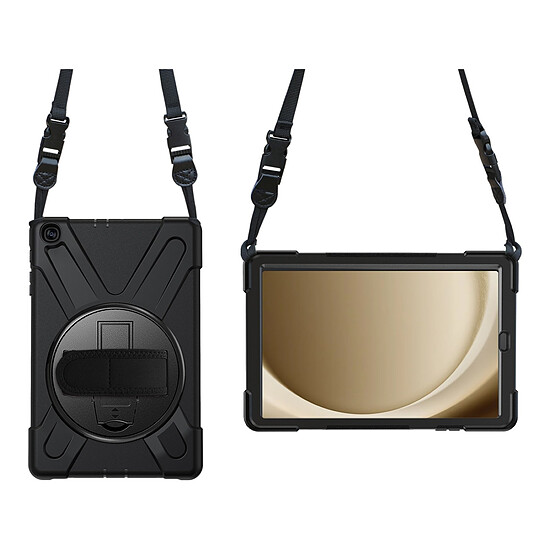 Étui tablette Akashi Coque renforcée (noir) - Samsung Galaxy Tab A9+ 11" - Autre vue