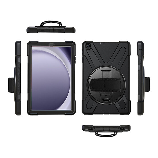 Étui tablette Akashi Coque renforcée (noir) - Samsung Galaxy Tab A9 8.7" - Autre vue