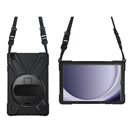 Étui tablette Akashi Coque renforcée (noir) - Samsung Galaxy Tab A9 8.7" - Autre vue