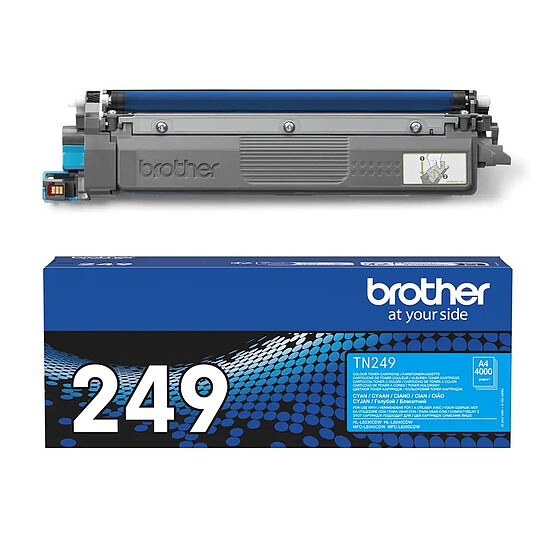 Toner Brother TN-249 - Cyan  - Autre vue